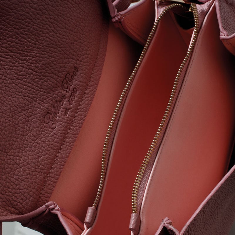 Golden Boot Alba Shoulder Bag - Dusty PInk Leather