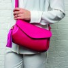 Golden Boot Alba Shoulder Bag - Pink Leather