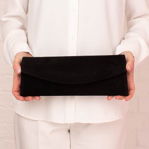 Golden Boot C-53 Clutch Bag - Black Suede Golden Boot C-53 Clutch Bag - Black Suede