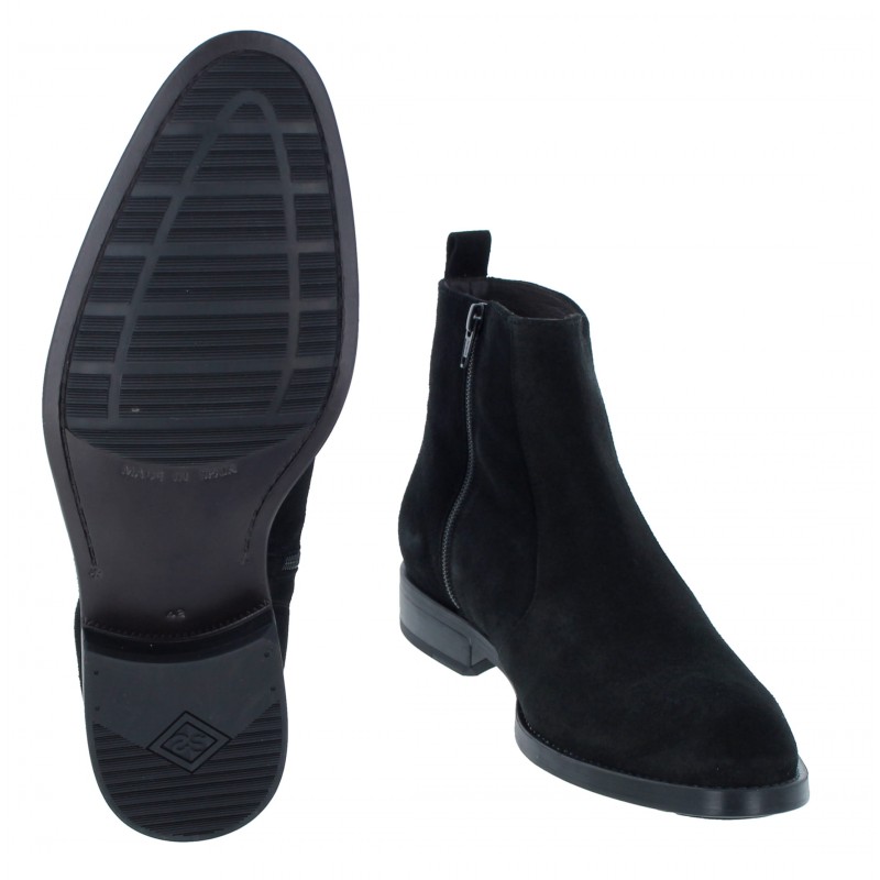 Golden Boot Gonzales 2806 Boots - Black Suede