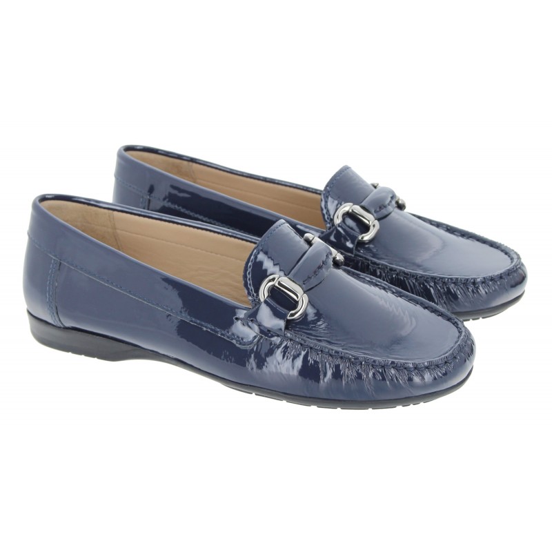 Golden Boot Rosella 7771 Loafers - Ultra Marine Patent