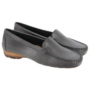 Golden Boot 40539 Loafers - Pewter Leather Golden Boot 40539 Loafers - Pewter Leather