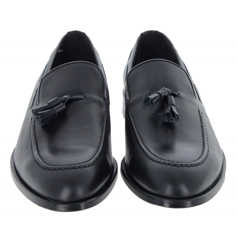 Golden Boot Massimo 4515 Loafers - Black Leather