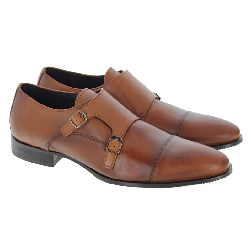 Golden Boot Silva 5809 Monk Shoes - Cuero Leather