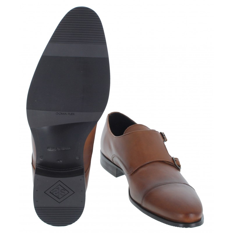 Golden Boot Silva 5809 Monk Shoes - Cuero Leather