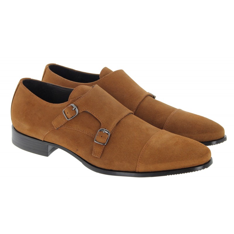 Golden Boot Silva 5809 Monk Shoes - Cuero Suede
