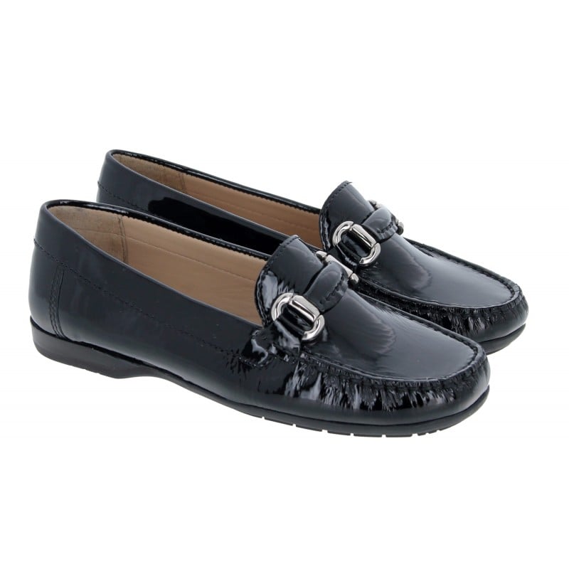 Golden Boot Rosella 7771 Loafers - Black Patent