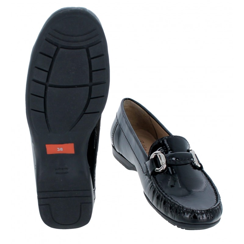 Golden Boot Rosella 7771 Loafers - Black Patent