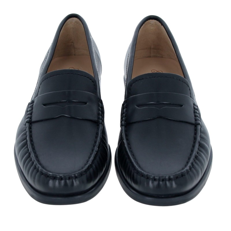 Golden Boot Donella 16508  Loafers  - Black Leather