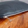 Golden Boot Leather Portfolio Case -  Black Leather