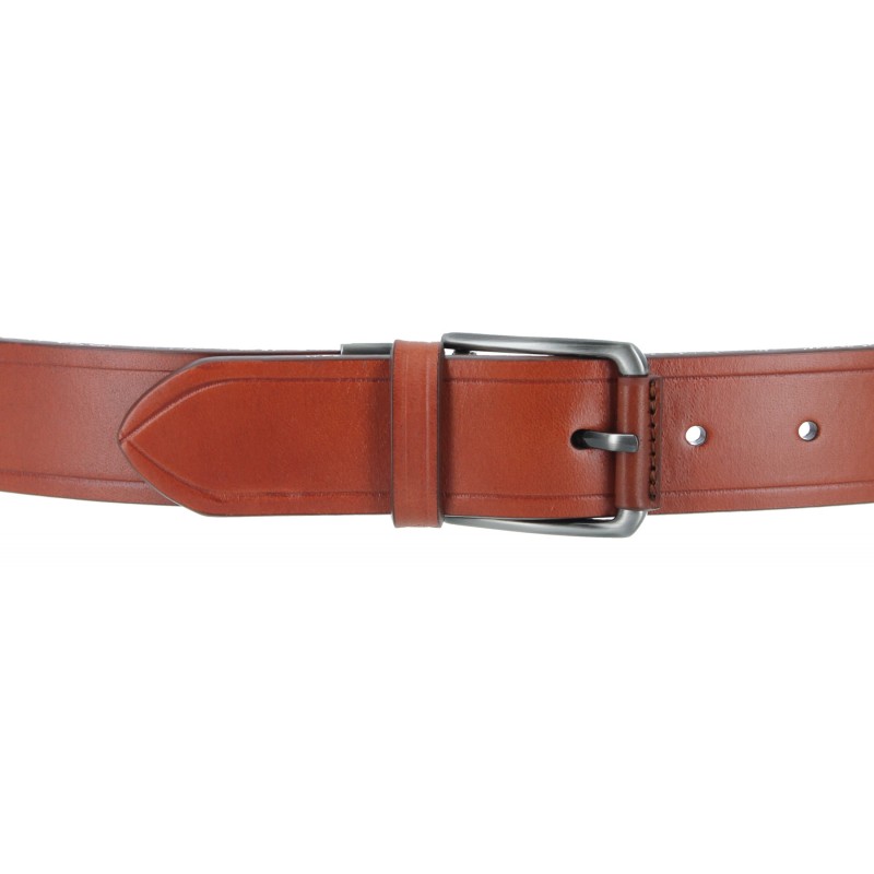 Golden Boot 11236 Belt - Cognac Leather