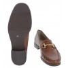 Golden Boot Donella 16657 Loafers - Cognac Croc Leather