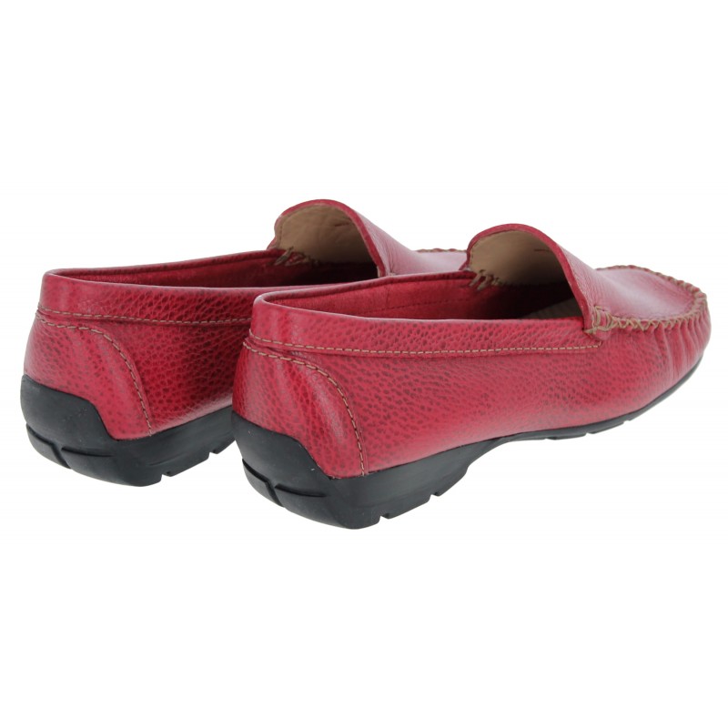 Golden Boot Sunday 40539 Loafers - Red Leather