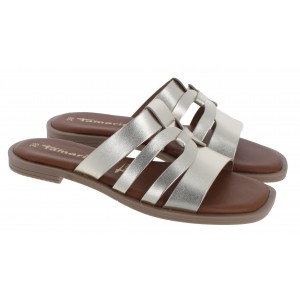 Tamaris 27103 Mules - Light Gold Leather