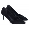 Juliana 22401 Court Shoes - Black Suede