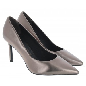Tamaris 22480 Heeled Shoes - Dark Bronze Leather