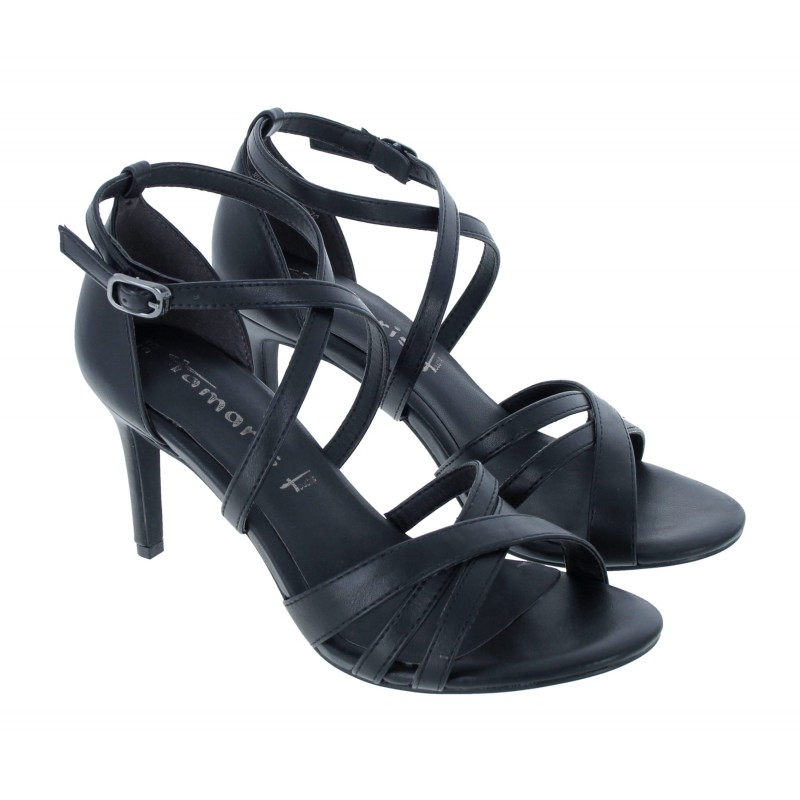 Callie High Heel Sandals 28369 - Black