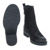 Falcon 25428 Ankle Boots - Black Leather