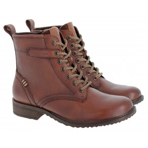 Tamaris 25298 Ankle Boots - Cognac Leather
