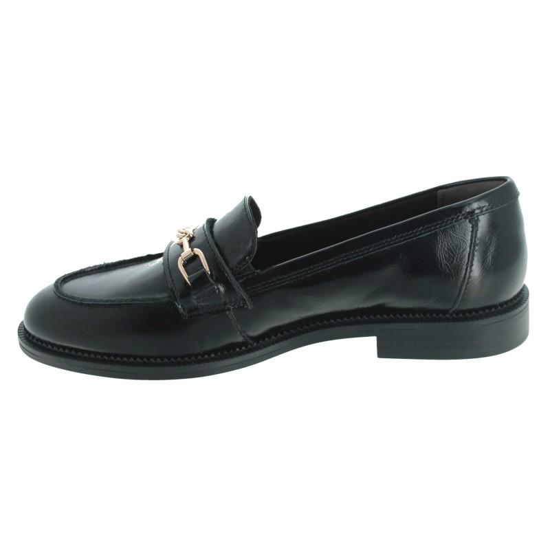 24255 Loafers - Black Leather 24255 Loafers - Black Leather
