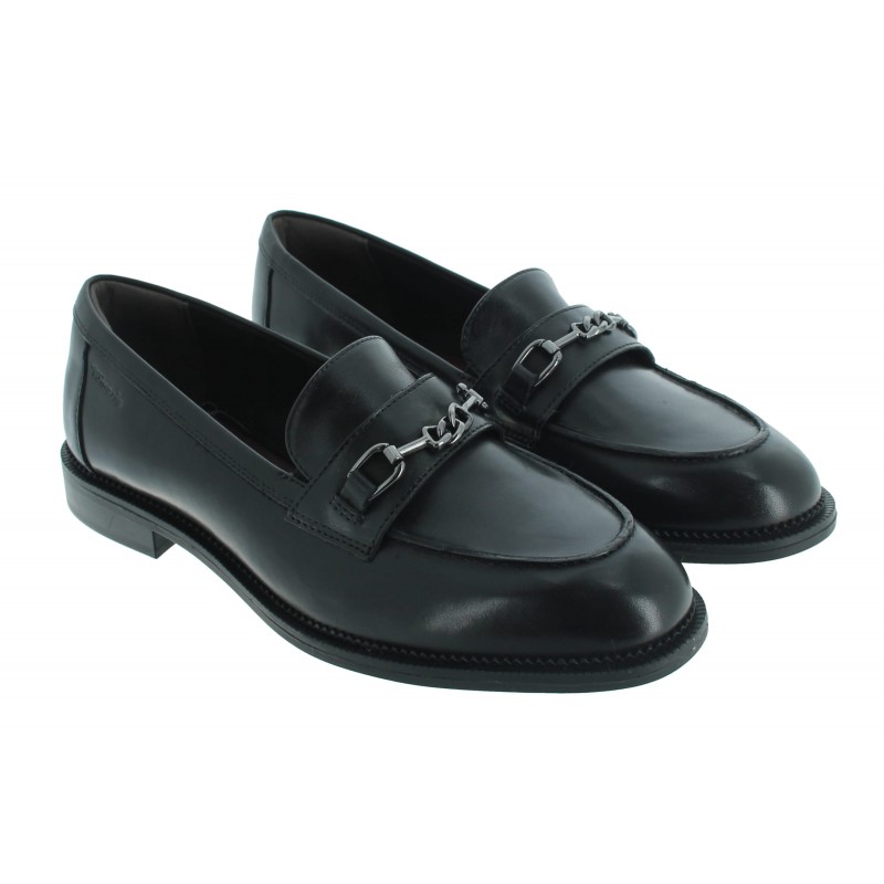 24255 Loafers - Matt Black Leather 24255 Loafers - Matt Black Leather