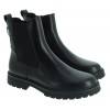 25449 Ankle Boots - Black Leather 25449 Ankle Boots - Black Leather
