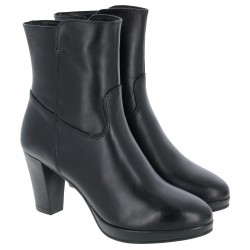 Tamaris Nivia 25015 Heeled Ankle Boots - Black Leather