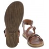 28210 Gladiator Sandals - Brown Leather