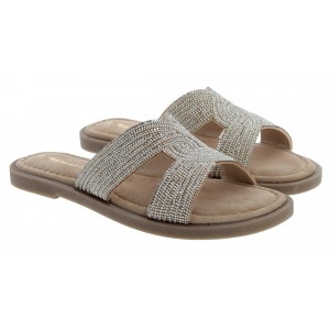 Tamaris 27113 Mules - Sand Glam Leather