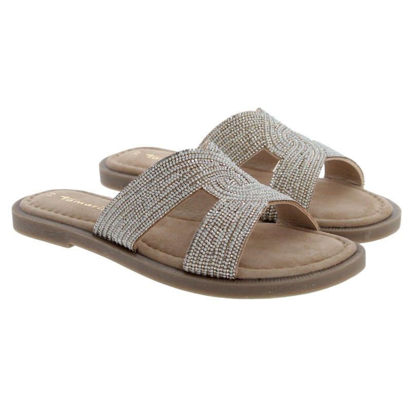 27113 Mules - Sand Glam Leather 27113 Mules - Sand Glam Leather