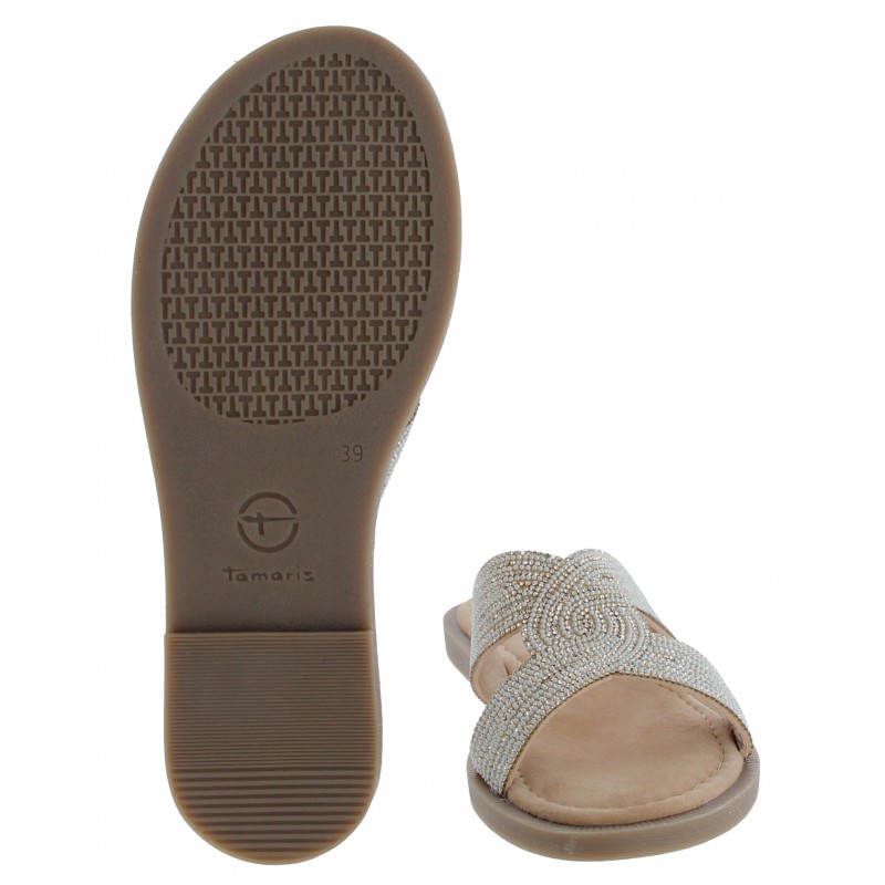 27113 Mules - Sand Glam Leather 27113 Mules - Sand Glam Leather