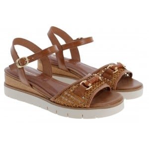 Tamaris 28215 Sandals - Cognac Leather