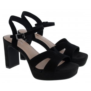 Tamaris Luzie 28309 Heeled Sandals - Black Suede