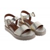 28247 Sandals - Light Gold Leather