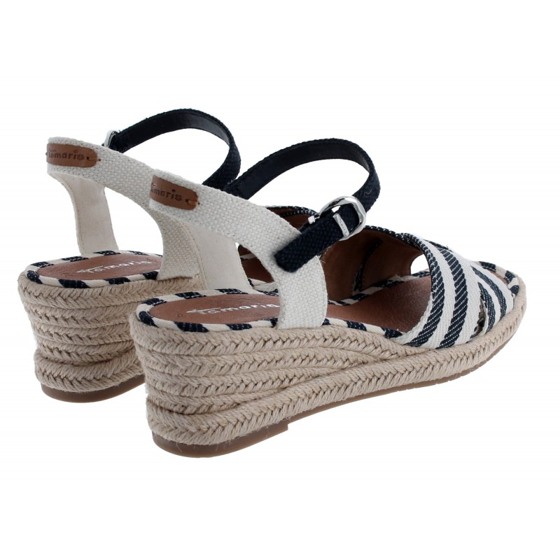 Nayeli 28367 Wedge Sandals - Blue Combi