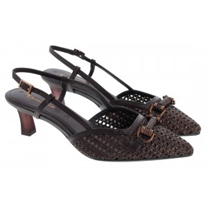 Tamaris 29634 Sling Back Shoes - Mocca 
