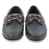 Mens Classic 2 Eye Boat Shoes TB0740364841 - Blue Leather