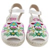 Garbet Flat Espadrille Sandals - Multi Floral Cotton