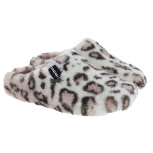 Verbenas York Fur Leo Mule Slippers - Antique Verbenas York Fur Leo Mule Slippers - Antique
