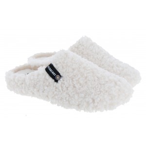 Verbenas York Curly Mule Slippers - Crudo Verbenas York Curly Mule Slippers - Crudo