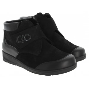 Waldlaufer Mimi 812815 Ankle Boots - Black Nubuck Waldlaufer Mimi 812815 Ankle Boots - Black Nubuck