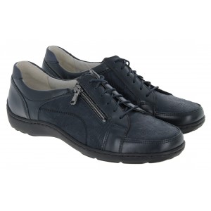 Waldlaufer Henni 496042 Shoes - Navy Leather Waldlaufer Henni 496042 Shoes - Navy Leather