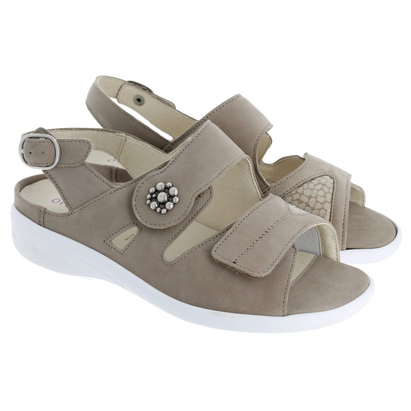 Kara 684K01  Sandals - Taupe Leather