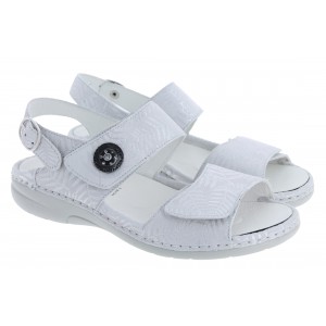 Waldlaufer Gunna 204001 Sandals - Weiss Leather Waldlaufer Gunna 204001 Sandals - Weiss Leather