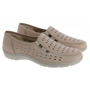 Waldlaufer Henni 496501 Shoes - Beige Nubuck Waldlaufer Henni 496501 Shoes - Beige Nubuck