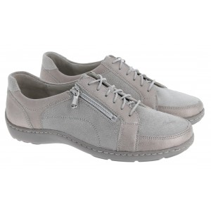 Waldlaufer Henni 496042 Shoes - Taupe Stein Leather Waldlaufer Henni 496042 Shoes - Taupe Stein Leather