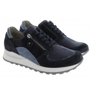 Waldlaufer Hiroko H64007 Trainers - Notte Blue Suede Waldlaufer Hiroko H64007 Trainers - Notte Blue Suede