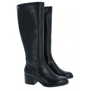 Wonders Santafe 50 G-6250 Knee High Boots - Black Leather Wonders Santafe 50 G-6250 Knee High Boots - Black Leather