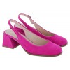 H-5703 Sling Back Shoes - Orchid Suede