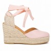 Aris 37 Espadrilles - Pink Leather